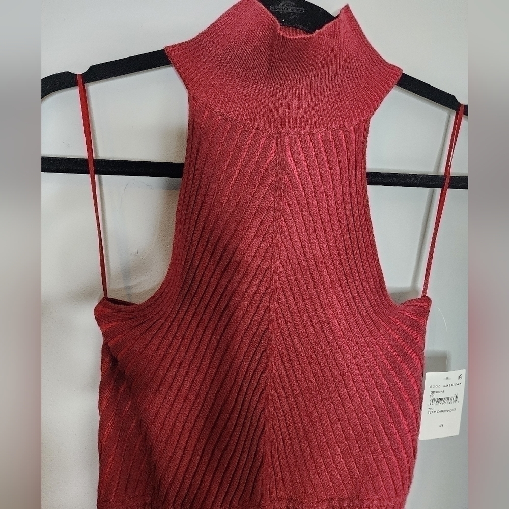 NWT Good American ribbed sweater dress size 5/6 - Picture 7 of 11